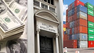 En octubre salieron más dólares de los que entraron al BCRA por el comercio de bienes. En octubre salieron más dólares de los que entraron al BCRA por el comercio de bienes.