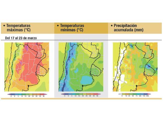 Luego de lluvias, baja la temperatura