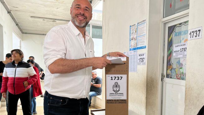 Ascúa votó en Paso de los Libres.