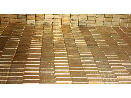 El oro perdió un 0,4% a u$s 1.346,10