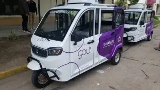 Estos son los triciclos que estrían en la vía pública Estos son los triciclos que estrían en la vía pública