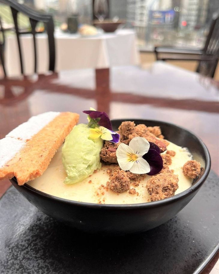 The menu also has dishes from the countryside and the sea. The menu also has dishes from the countryside and the sea.
