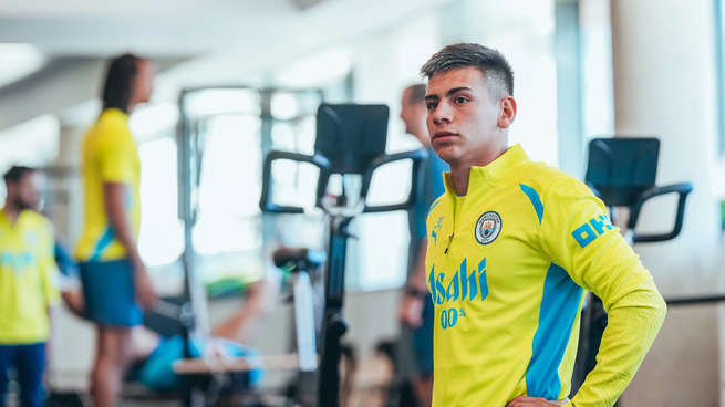Echeverri disputará el Mundial de Clubes con el Manchester City.