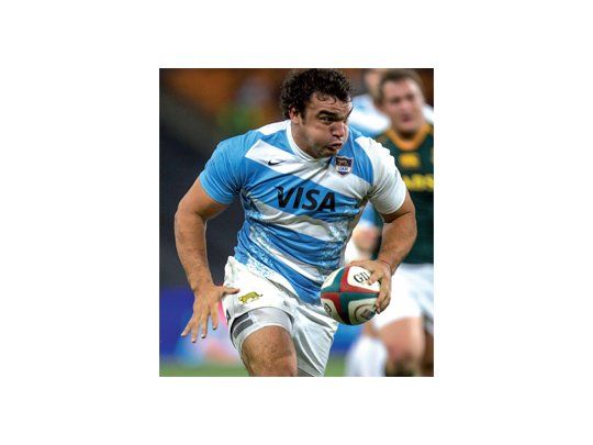 Hooker. Agustín Creevy ingresó en reemplazo de Eusebio Guiñazú, quien se lesionó y está en duda para el sábado.