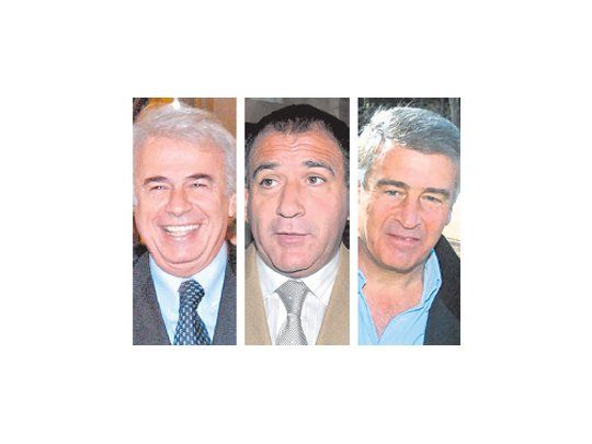 José M. de la Sota, Luis Juez, Oscar Aguad