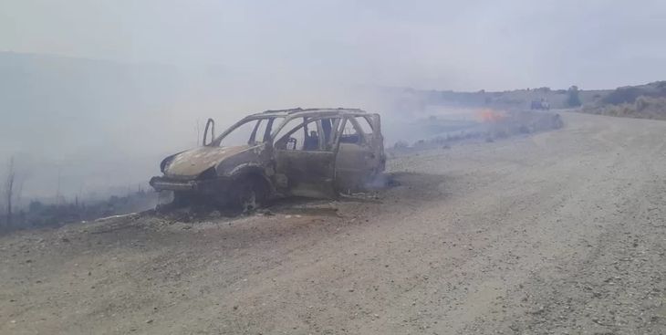 El auto de Martín Palacios había aparecido incendiado. El auto de Martín Palacios había aparecido incendiado.