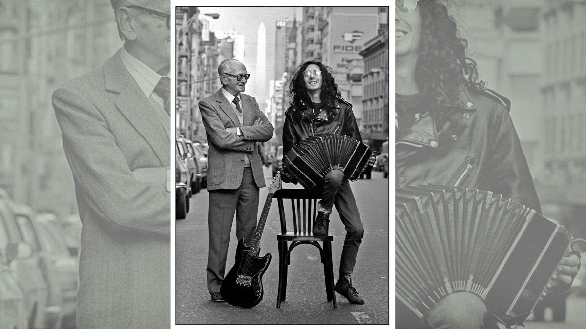 Fito Páez and Osvaldo Pugliese, the unpublished photos behind the iconic meeting