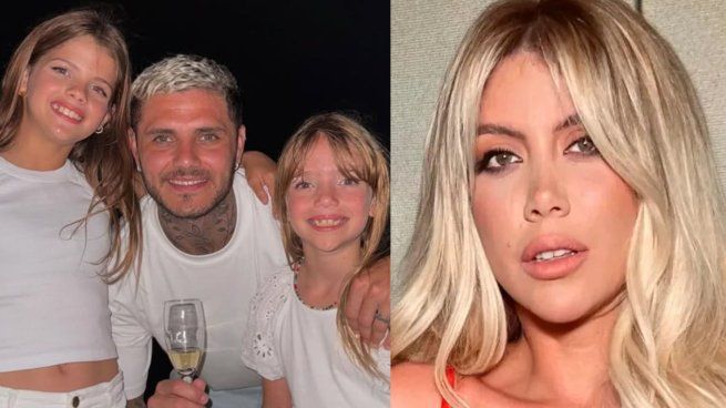 Justice authorized Mauro Icardi to spend a week with his daughters: the sanction that Wanda would receive if he refuses