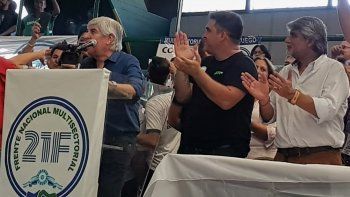 moyano: cuando el pueblo vote, este gobierno desaparece