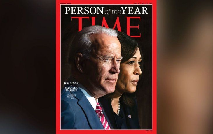 La revista Time eligió a Joe Biden y Kamala Harris como Personalidades del Año