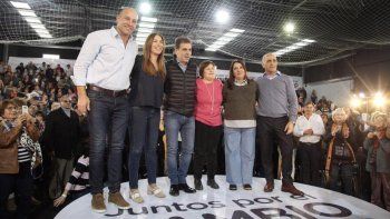 Vidal, de campaña en Quilmes.