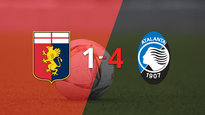 contundente 4-1 de atalanta en su visita a genoa