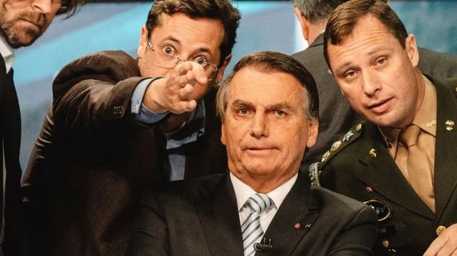 Jair Bolsonaro en una de las escenas de Apocalipsis en los trópicos.