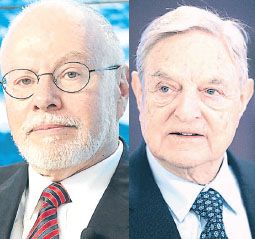 Paul Singer y George Soros