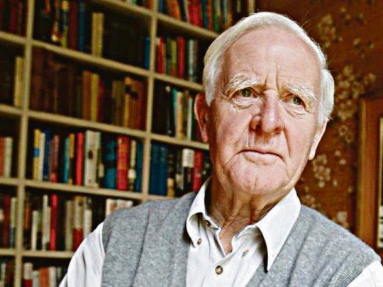 John le carré. El gran novelista de espionaje tenía 89 años.