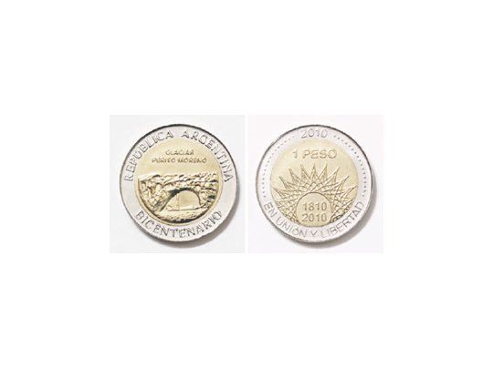Salen nuevas monedas de $ 1 por el Bicentenario