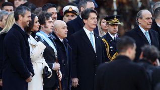 Posse participó del Tedeum y luego viajó a Córdoba con el resto del Gabinete.