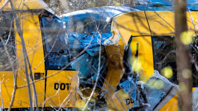 Dos trenes locales chocaron de frente en la línea Gribskov, en el norte de Dinamarca.