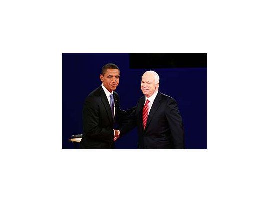 La crisis económica fue el eje del segundo debate entre Obama y McCain