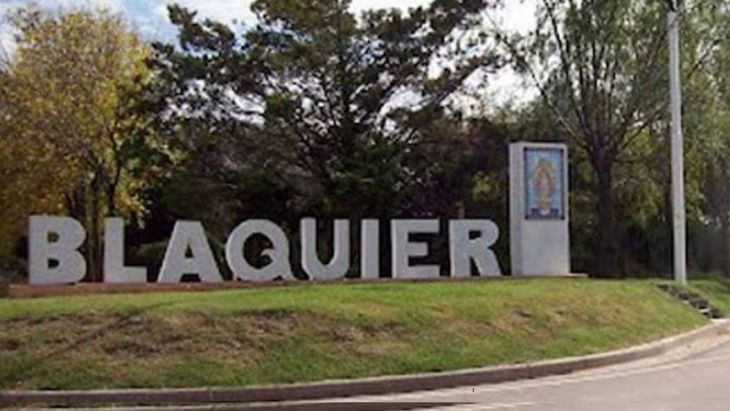 Blaquier, la localidad bonaerense en la que sucedió el trágico hecho.