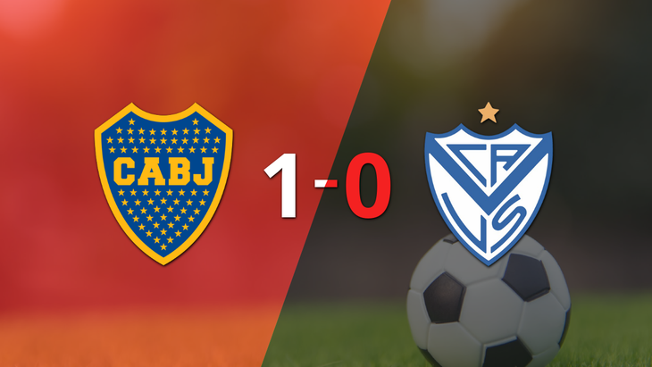 Boca Juniors derrotó 1-0 a Vélez