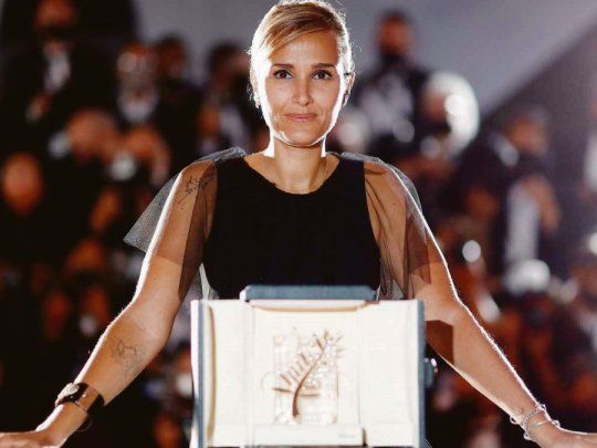 Ducornau. La directora del extraño film “Titane”, ganador de la Palma.