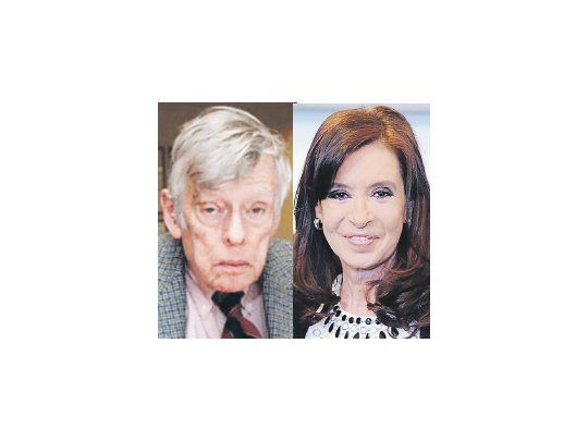 Thomas Griesa y Cristina de Kirchner