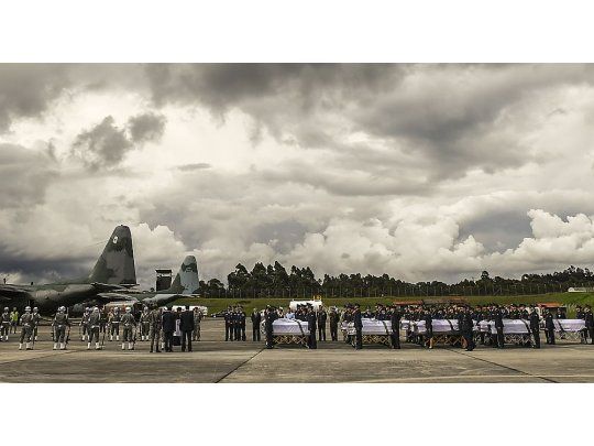 Chapecoense prepara último adiós a las víctimas en masivo funeral
