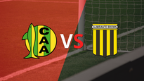 sin goles, aldosivi y almirante brown igualaron el partido