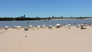 Una playa paradisíaca a horas de Buenos Aires.