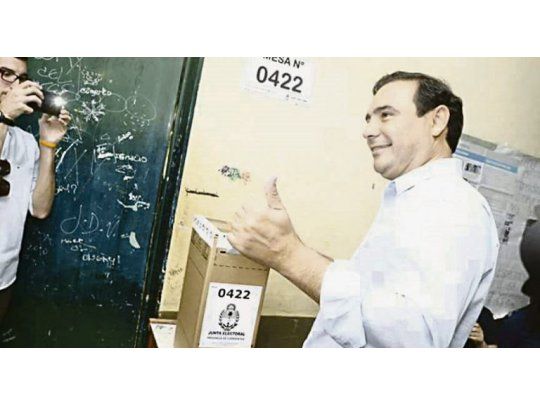 Delfín. El diputado nacional Gustavo Valdés llegó a la candidatura de la mano del gobernador Ricardo Colombi, quien no pudo pelear la re-re.