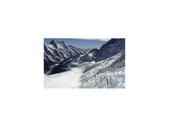 Los glaciares suizos se derriten