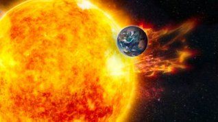 Imagen ilustrativa. Así es la diferencia de tamaño entre el Sol y la Tierra.