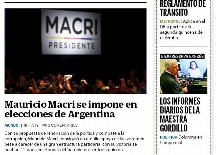 El Universal. México.