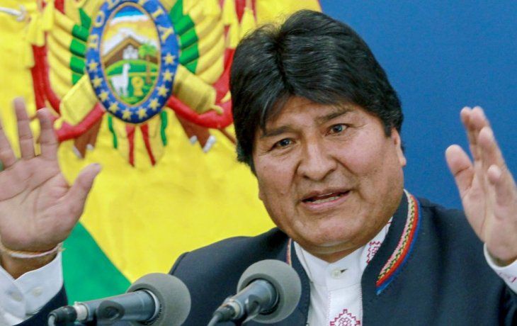 Evo Morales, presidente de Bolivia.