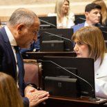Luis Juez y Patricia Bullrich, compañeros de interbloque. Luis Juez y Patricia Bullrich, compañeros de interbloque.