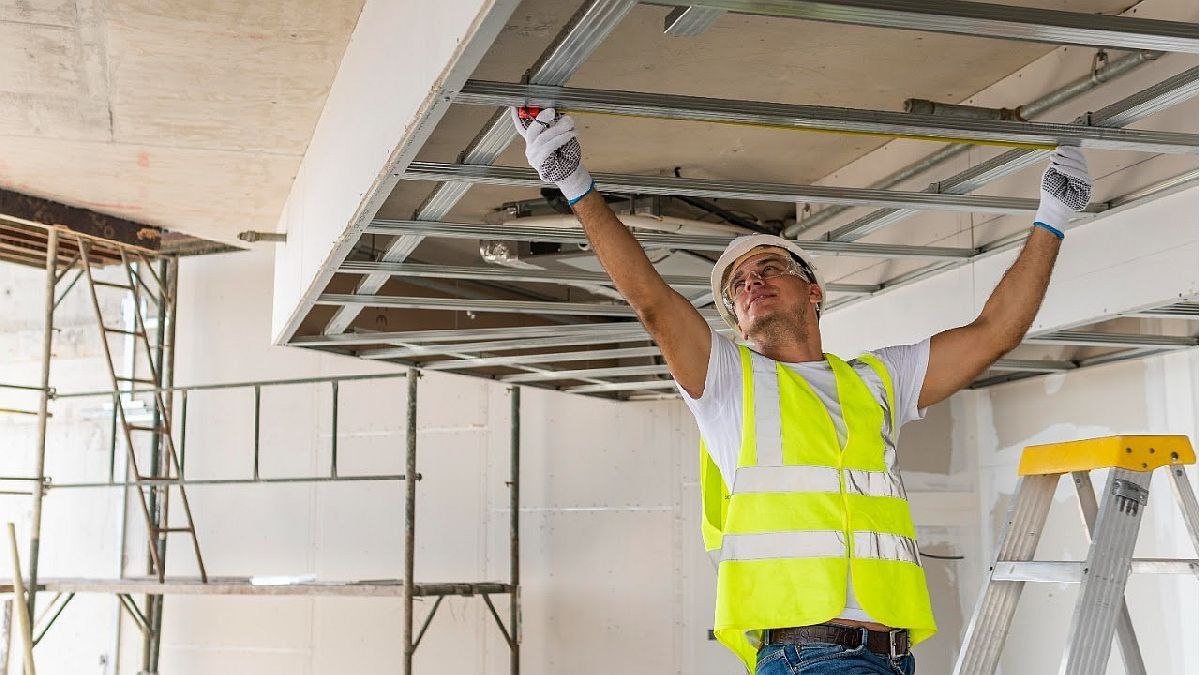 Construction fell 6.3% in February after starting the year on the rise