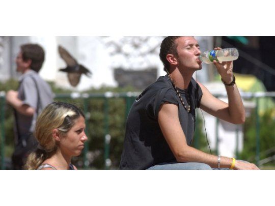 El calor agobiante se hizo sentir en Capital Federal y el conurbano.