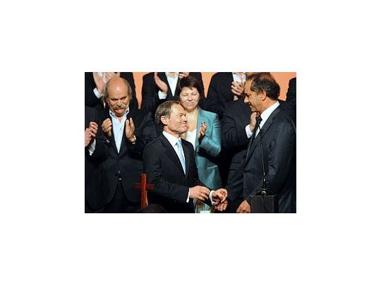 Gustavo Ferrari y Daniel Scioli