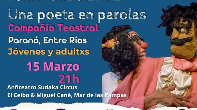 Se acerca el Encuentro Nacional de Teatreras Populares “Luna Creciente”