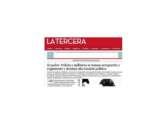 La Tercera, de Chile