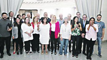 Decisi&oacute;n. Ver&oacute;nica Magario sell&oacute; el acuerdo con los legisladores del Frente de Todos.