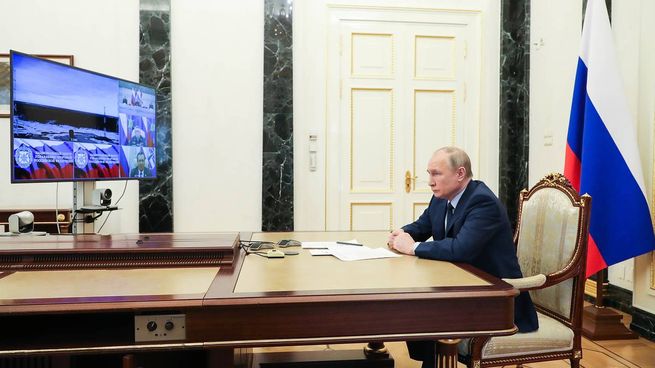 El presidente de Rusia, Vladímir Putin.