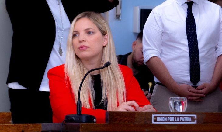 Estefanía Bordoni, intendenta de Tornquist. Estefanía Bordoni, intendenta de Tornquist.