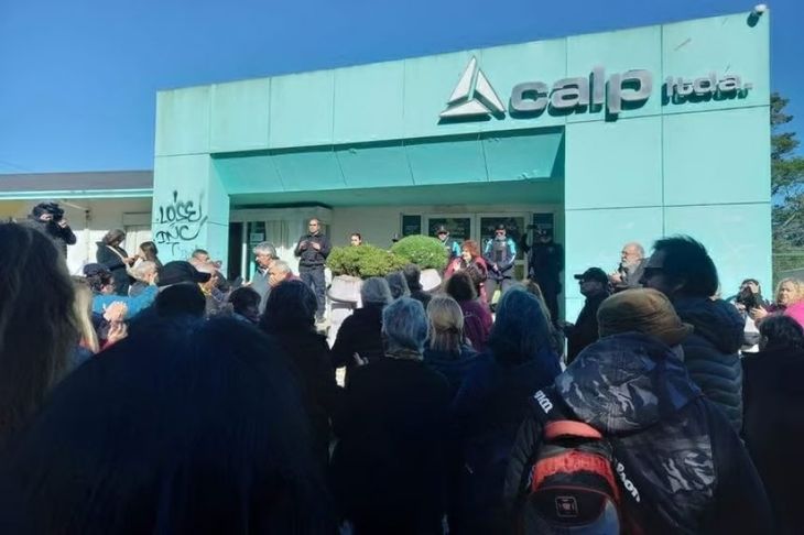 Protestas en Pinamar