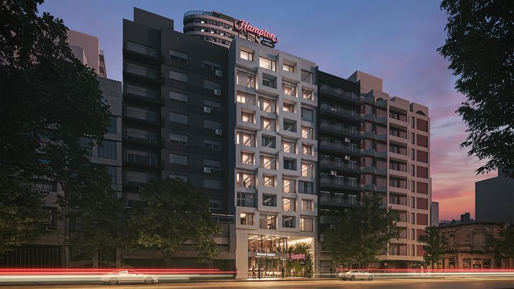 Hampton by Hilton Rosario formará parte de Iconcenter, un complejo de usos mixtos en pleno centro financiero, residencial y comercial de la ciudad
