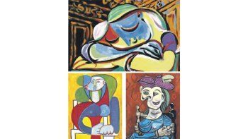 Christie’s de Londres recaudó 67,9 millones de dólares por retratos de Picasso de Dora Maar (el más caro, vendido en 28,9 millones), Marie-Therése Walter (21,7 millones), y Francoise Gilot (17,2 millones).