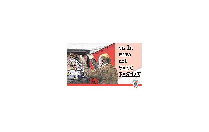 La mirada de Tano Pasman.