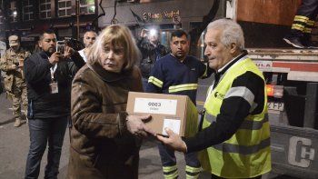 La jueza Maria Romilda Servini durante las elecciones legislativas de 2017.