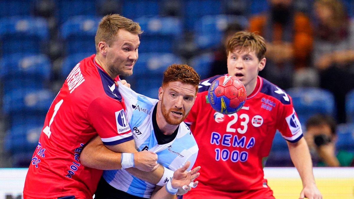 The Gladiators play against Germany for the second round of the Handball World Cup
